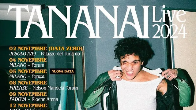 Tananai, dopo Ragni in partenza il Tananai Live 2024: date concerti, biglietti e scaletta