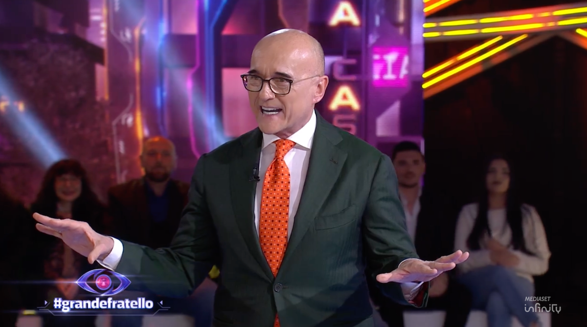 alfonso signorini conduttore grande fratello 2025